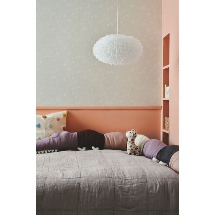 Nordlux - Paralume per lampadario VILLO E27 diametro 30 cm bianco