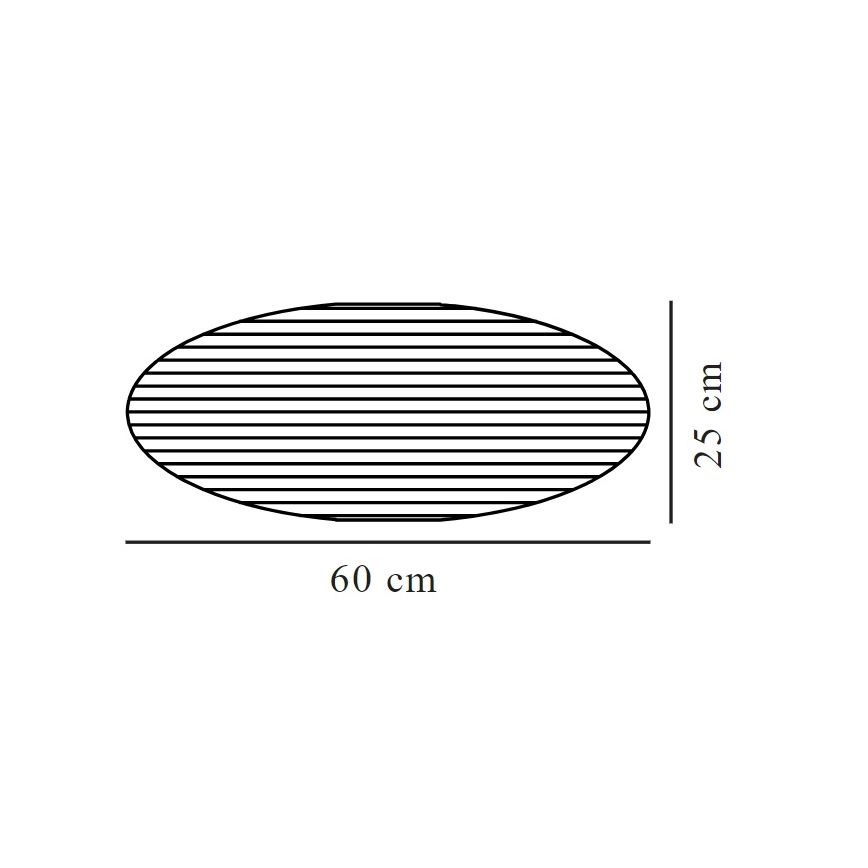 Nordlux - Paralume per lampadario VILLO E27 diametro 60 cm bianco