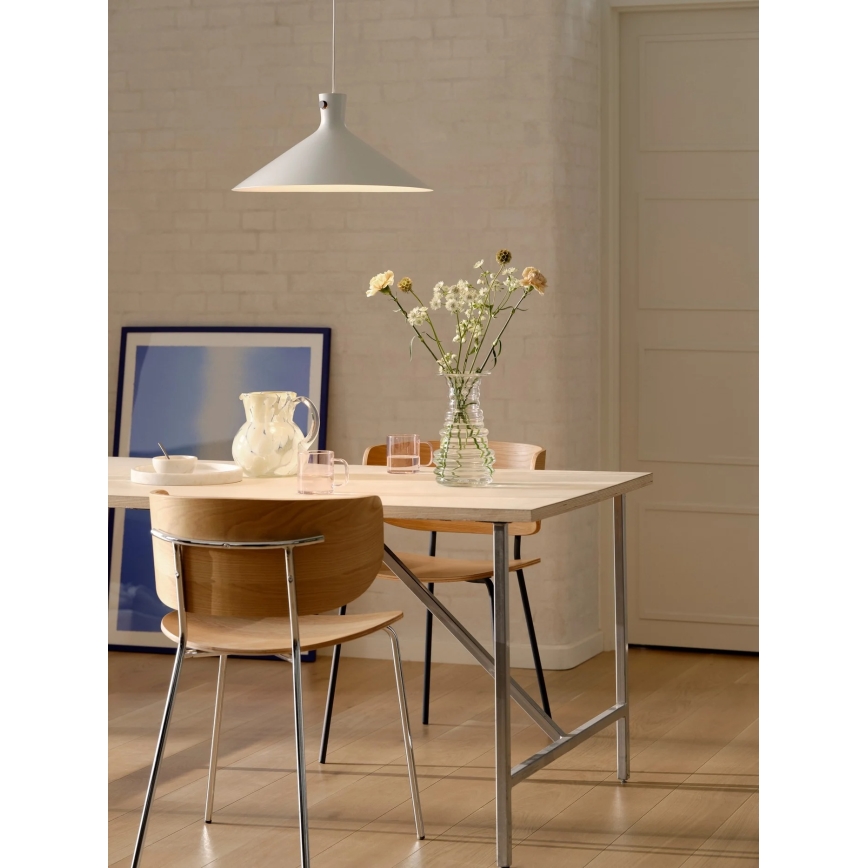 Nordlux - Pendelleuchte DORINA mit Kabelabhängung 1xE27/60W/230V weiß
