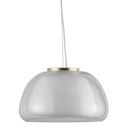 Nordlux - Pendelleuchte JELLY 1xE27/40W/230V weiß/klar Ø 39 cm