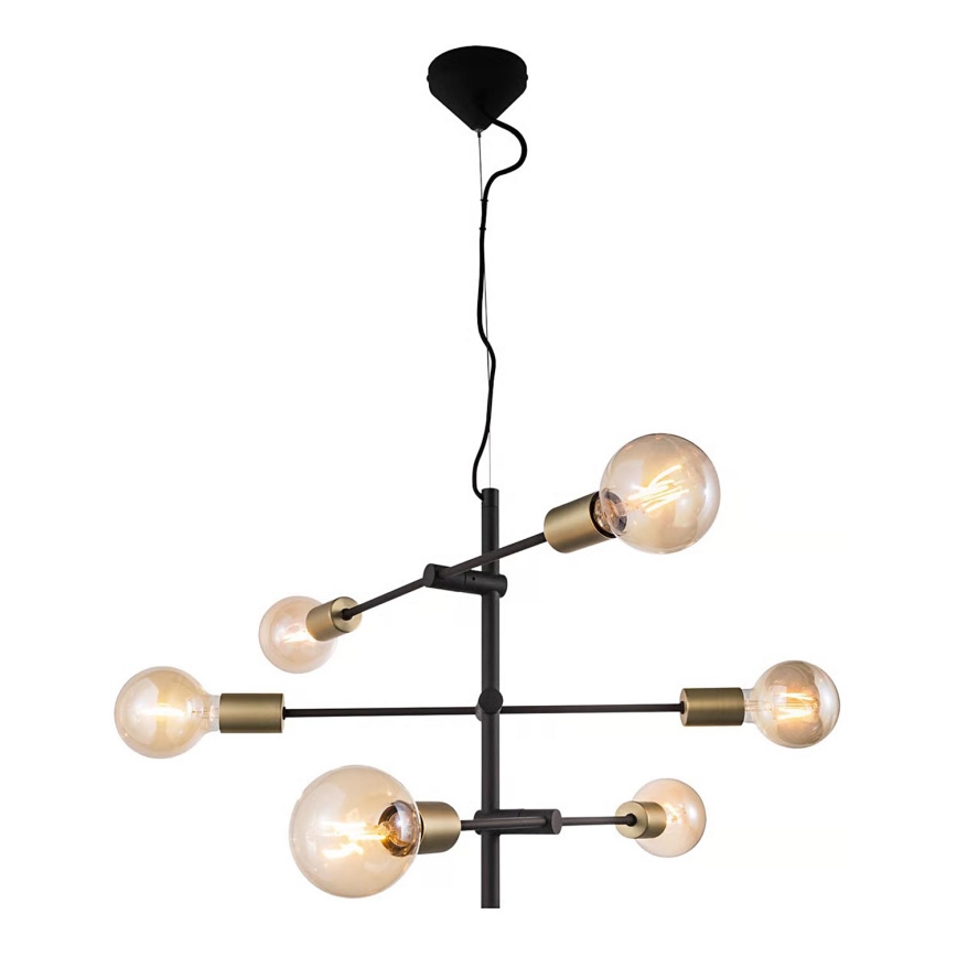 Nordlux - Pendelleuchte JOSEFINE an Kabel, 6xE27/25W/230V