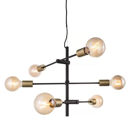 Nordlux - Pendelleuchte JOSEFINE an Kabel, 6xE27/25W/230V