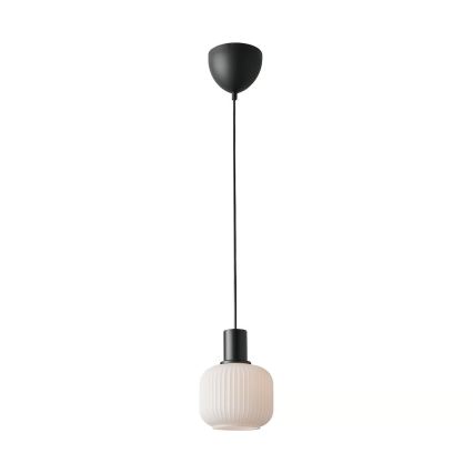 Nordlux - Pendelleuchte MILFORD, mit Kabelaufhängung, 1x E27/40W/230V, schwarz