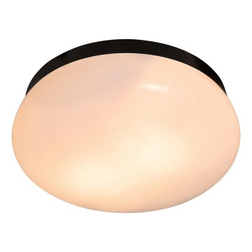 Nordlux - Plafoniera da bagno FOAM 2xE27/55W/230V IP44 nero