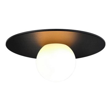 Nordlux - Plafoniera da bagno SIONA 1xE27/60W/230V IP44 nero