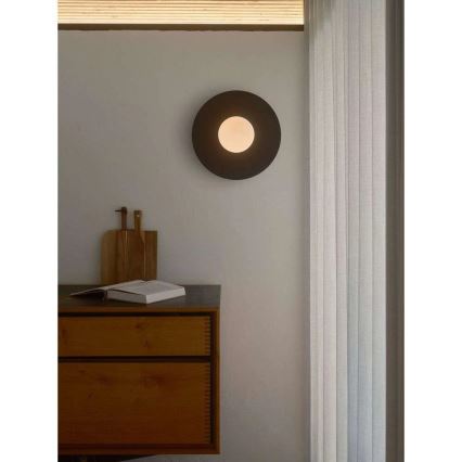 Nordlux - Plafoniera da bagno SIONA 1xE27/60W/230V IP44 nero