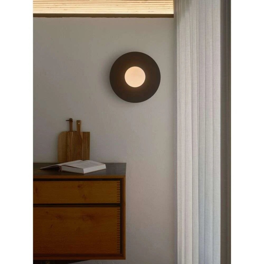 Nordlux - Plafoniera da bagno SIONA 1xE27/60W/230V IP44 nero
