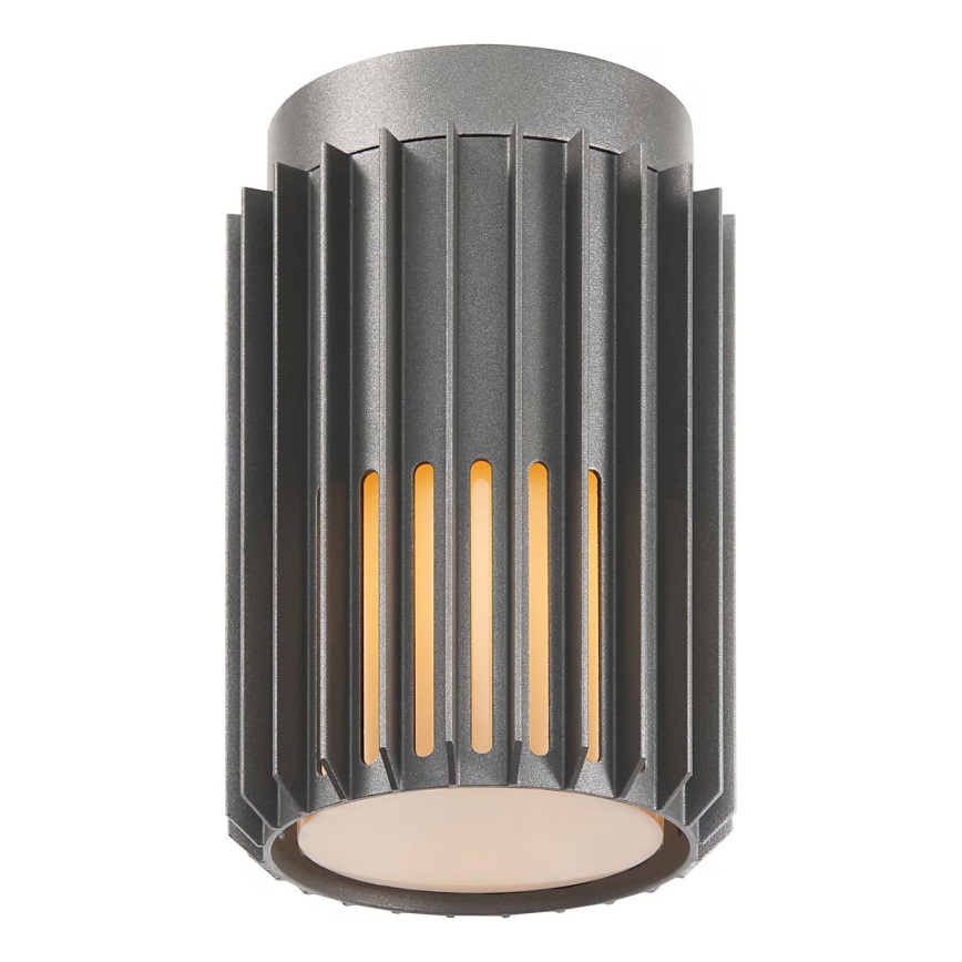 Nordlux - Plafoniera da esterno ALUDRA 1xE27/15W/230V antracite