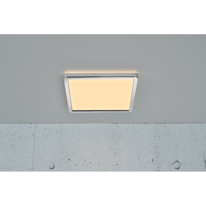 Nordlux - Plafoniera da bagno dimmerabile a LED OJA LED/14,5W/230V 3000/4000K IP54 30x30 cm