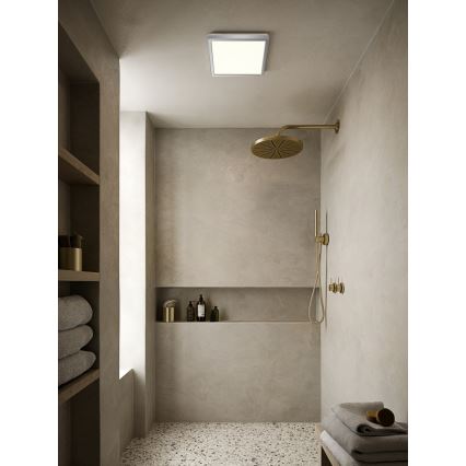 Nordlux - Plafoniera da bagno dimmerabile a LED OJA LED/14,5W/230V 3000/4000K IP54 30x30 cm