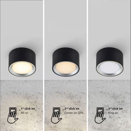 Nordlux - Plafonnier à intensité variable FALLON LED/5,5W/230V 2700K blanc
