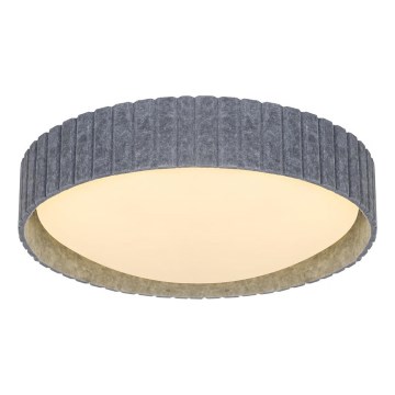 Nordlux - Plafonnier CORATO 3x E14 / 15 W / 230 V, Ø 42 cm, gris