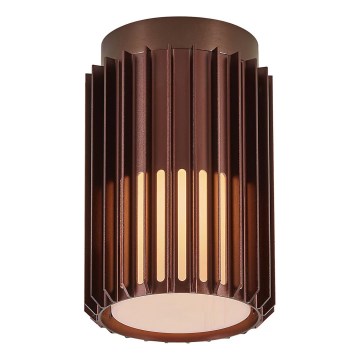 Nordlux - Plafonnier extérieur ALUDRA 1xE27/15W/230V marron