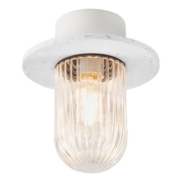 Nordlux - Plafonnier extérieur JANUKA 1xE27/60W/230V IP54 blanc