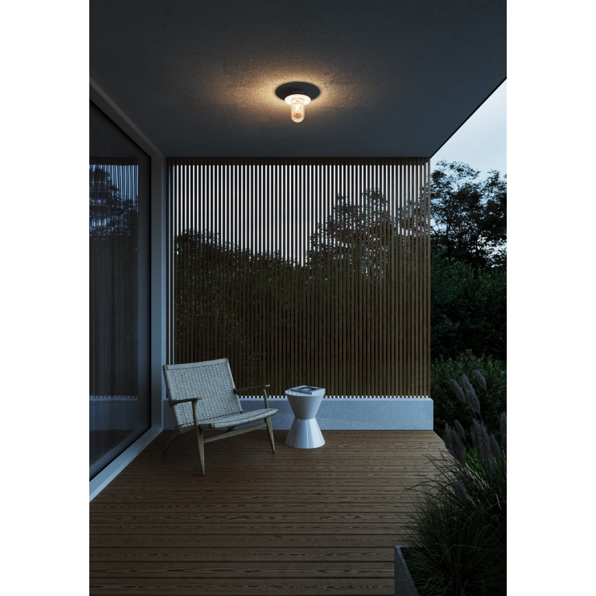 Nordlux - Plafonnier extérieur JANUKA 1xE27/60W/230V IP54 blanc