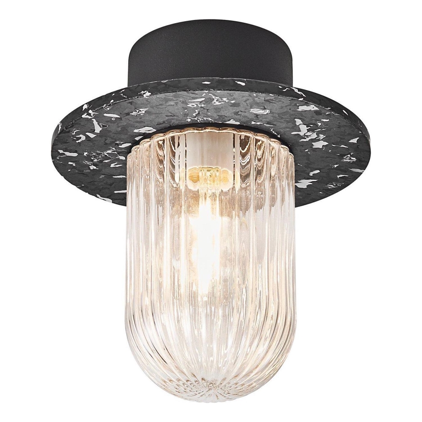 Nordlux - Plafonnier extérieur JANUKA 1xE27/60W/230V IP54 noir