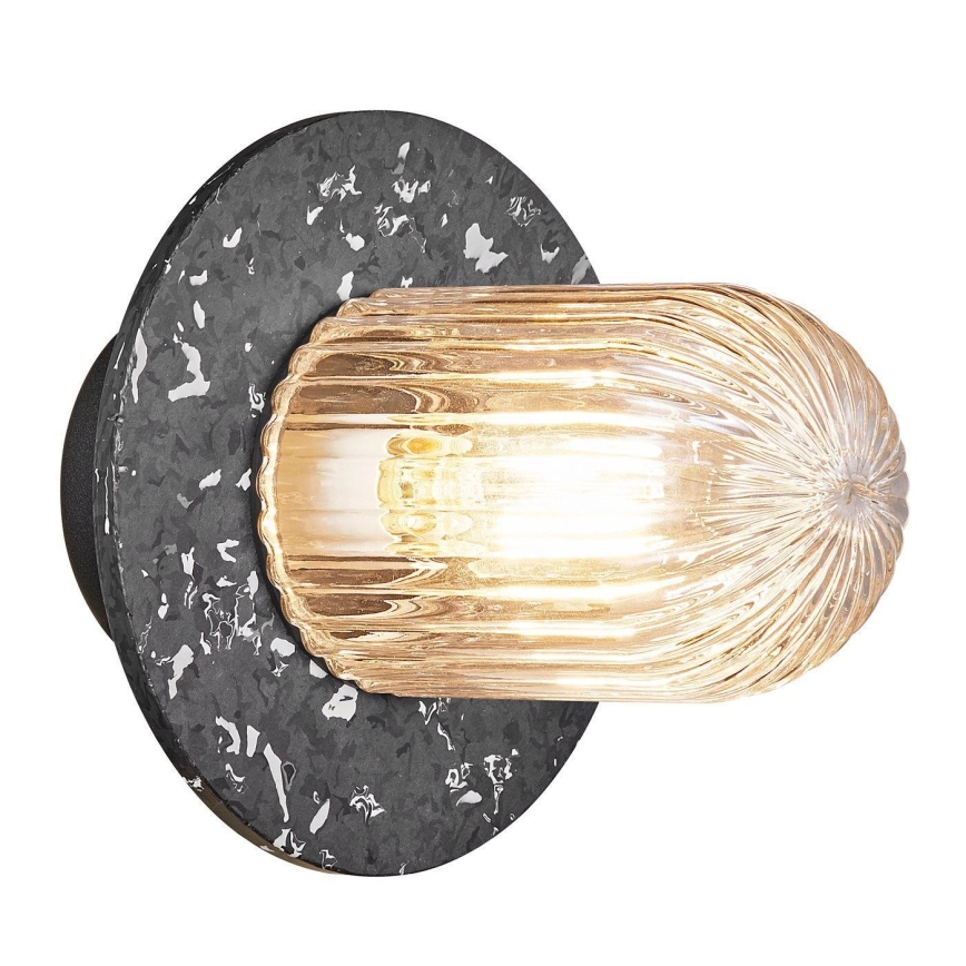 Nordlux - Plafonnier extérieur JANUKA 1xE27/60W/230V IP54 noir