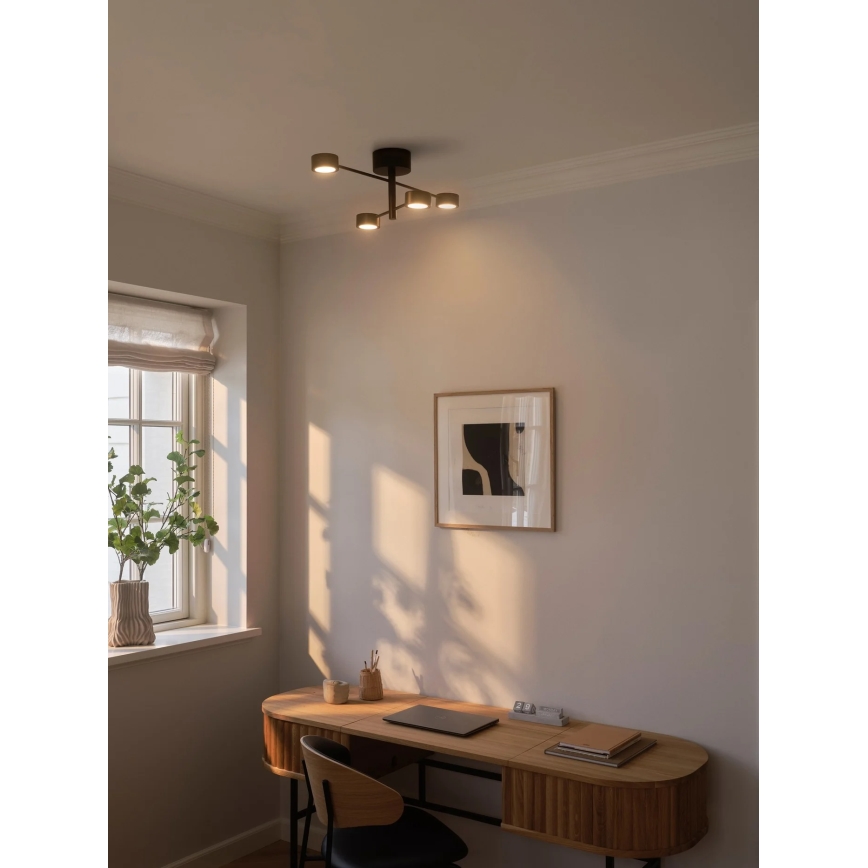Nordlux - Plafonnier LED en saillie CLYDE 4xLED/4W/230V