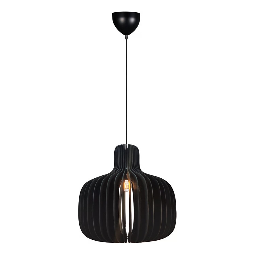 Nordlux - Seilpendelleuchte HAZO 1xE27/60W/230V schwarz