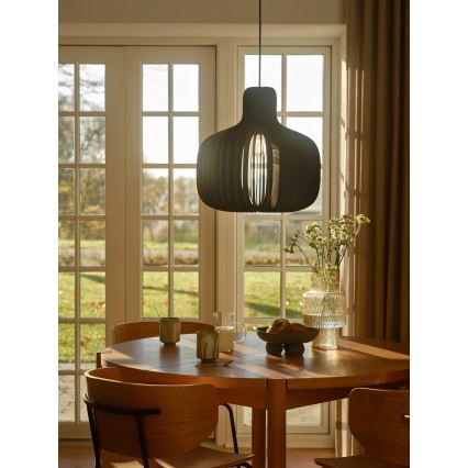 Nordlux - Seilpendelleuchte HAZO 1xE27/60W/230V schwarz