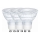 Nordlux - SET 3x Lampadina LED GU10/4,9W/230V 4000K