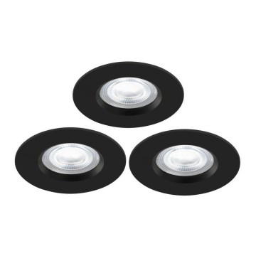 Nordlux - SET 3x LED RGB Lampada da incasso dimmerabile per bagni DON SMART LED/4,7W/230V 2200-6500K IP65