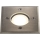Nordlux - Spot d'extérieur encastrable dans le sol PATO 1xGU10/35W/230V IP65 chrome mat carré
