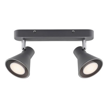 Nordlux - Spot EIK 2xGU10/35W/230V gris