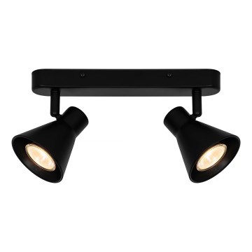 Nordlux - Spot EIK 2xGU10/35W/230V noir
