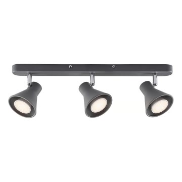 Nordlux - Spot EIK 3xGU10/35W/230V gris