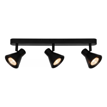Nordlux - Spot EIK 3xGU10/35W/230V noir