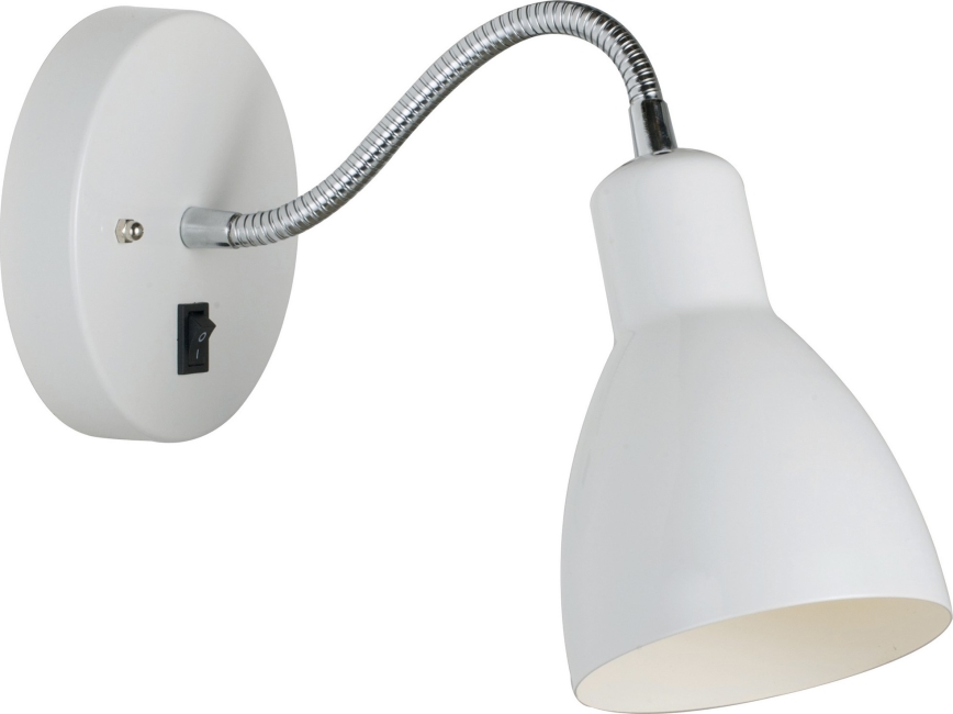 Nordlux - Spot mural flexible CYCLONE 1xE14/15W/230V blanc