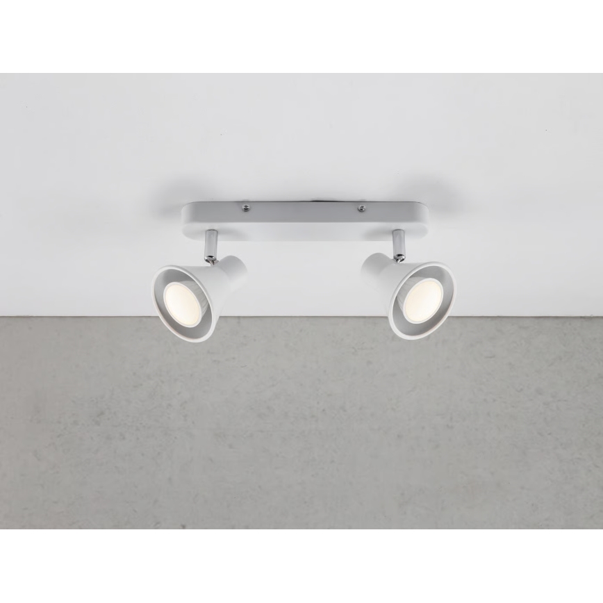Nordlux - Spot orientable EIK 2xGU10/35W/230V blanc