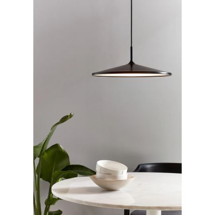 Nordlux - Suspension filaire à intensité variable BALANCE LED/13W/230V 2700K d. 42 cm noir