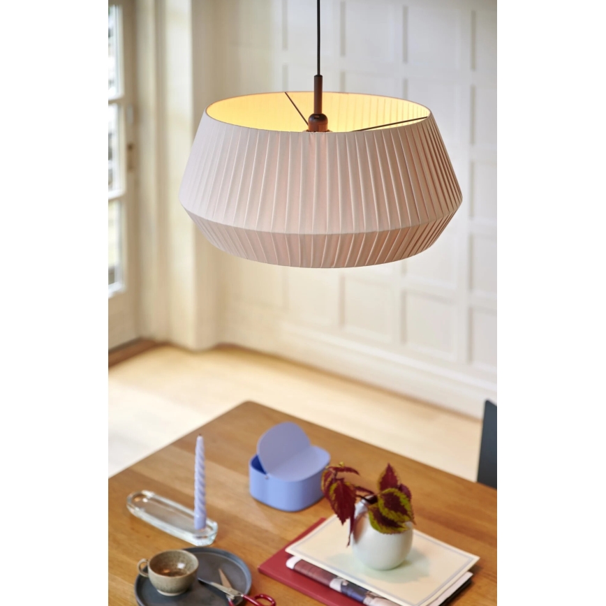 Nordlux - Suspension filaire DICTE 1xE27/60W/230V d. 53 cm beige