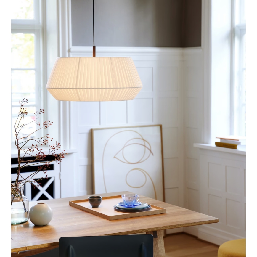 Nordlux - Suspension filaire DICTE 1xE27/60W/230V d. 53 cm blanc