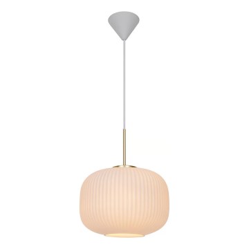 Nordlux - Suspension filaire MILFORD 1xE27/40W/230V d. 30 cm blanc