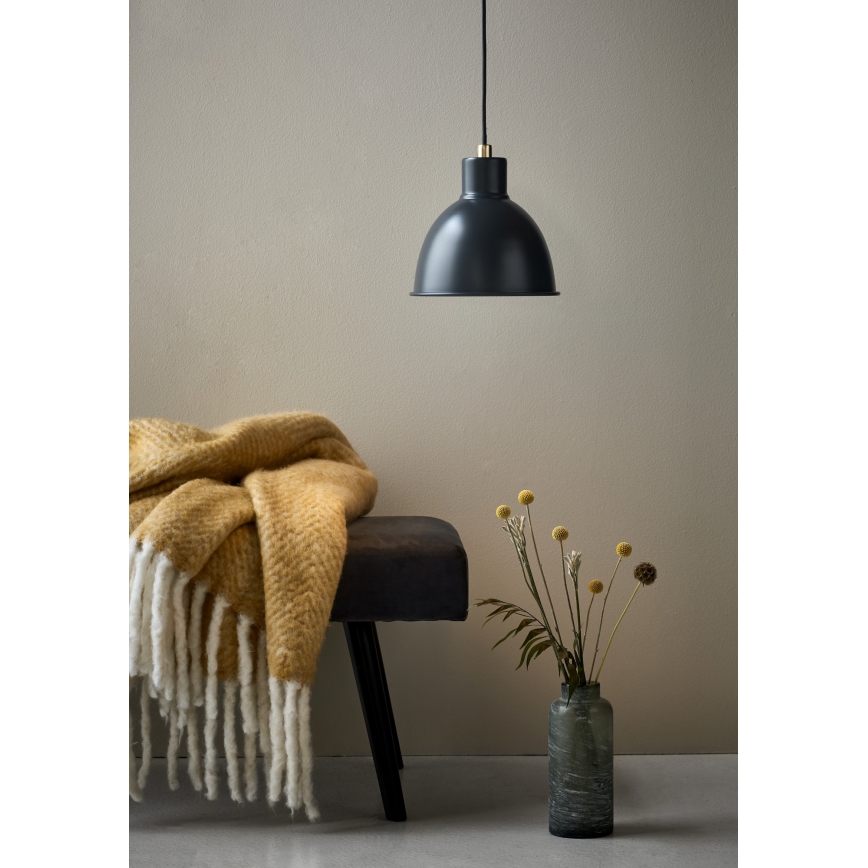 Nordlux - Suspension filaire POP 1xE27/60W/230V noir