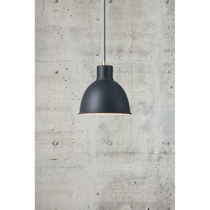 Nordlux - Suspension filaire POP 1xE27/60W/230V noir