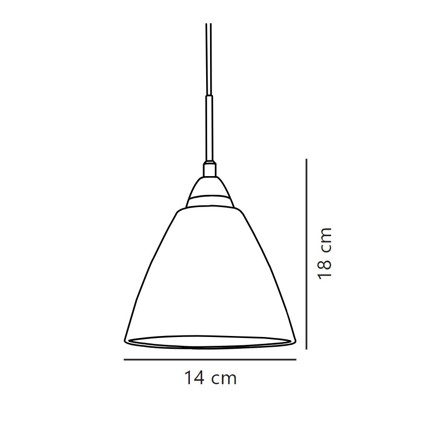Nordlux - Suspension filaire READ 1xE14/40W/230V chrome brillant