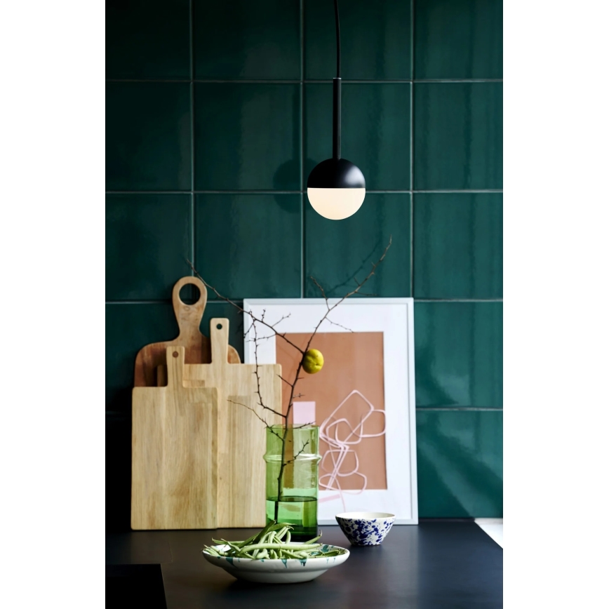 Nordlux - Suspension sur câble CONTINA 1xG9/5W/230V noire