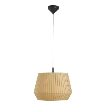 Nordlux - Suspension sur câble DICTE 1xE27/60W/230V Ø 40 cm beige
