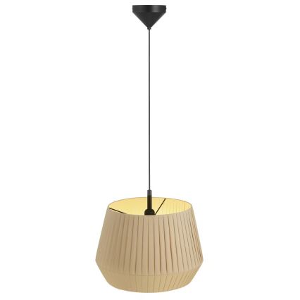 Nordlux - Suspension sur câble DICTE 1xE27/60W/230V Ø 40 cm beige