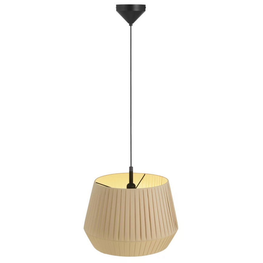 Nordlux - Suspension sur câble DICTE 1xE27/60W/230V Ø 40 cm beige