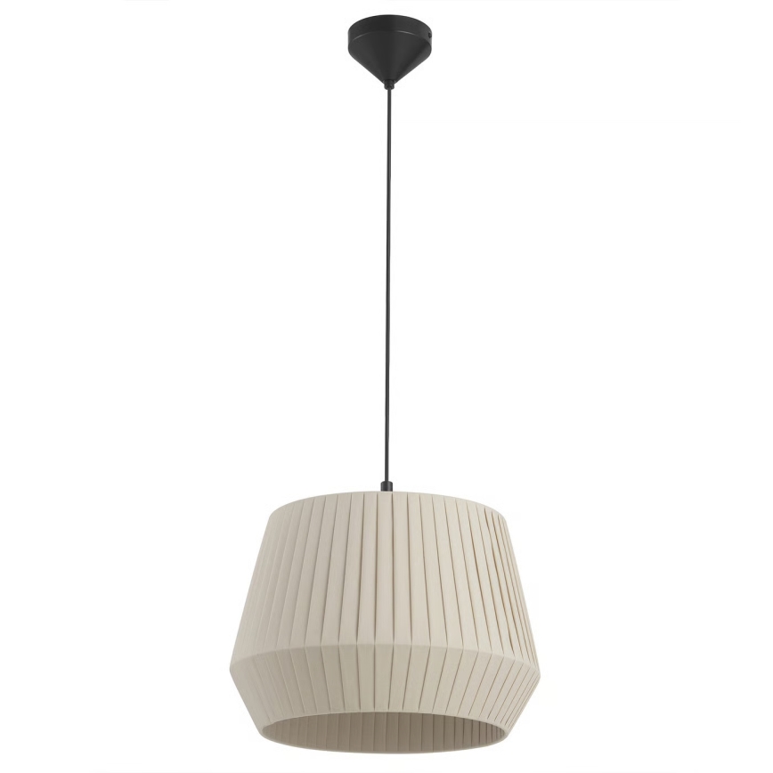 Nordlux - Suspension sur câble DICTE 1xE27/60W/230V Ø 40 cm beige