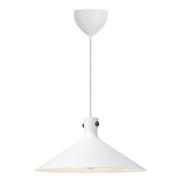 Nordlux - Suspension sur câble DORINA 1xE27/60W/230V blanche Ø 45 cm