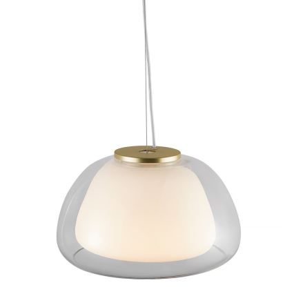 Nordlux - Suspension sur câble JELLY 1xE27/40W/230V blanc/transparent