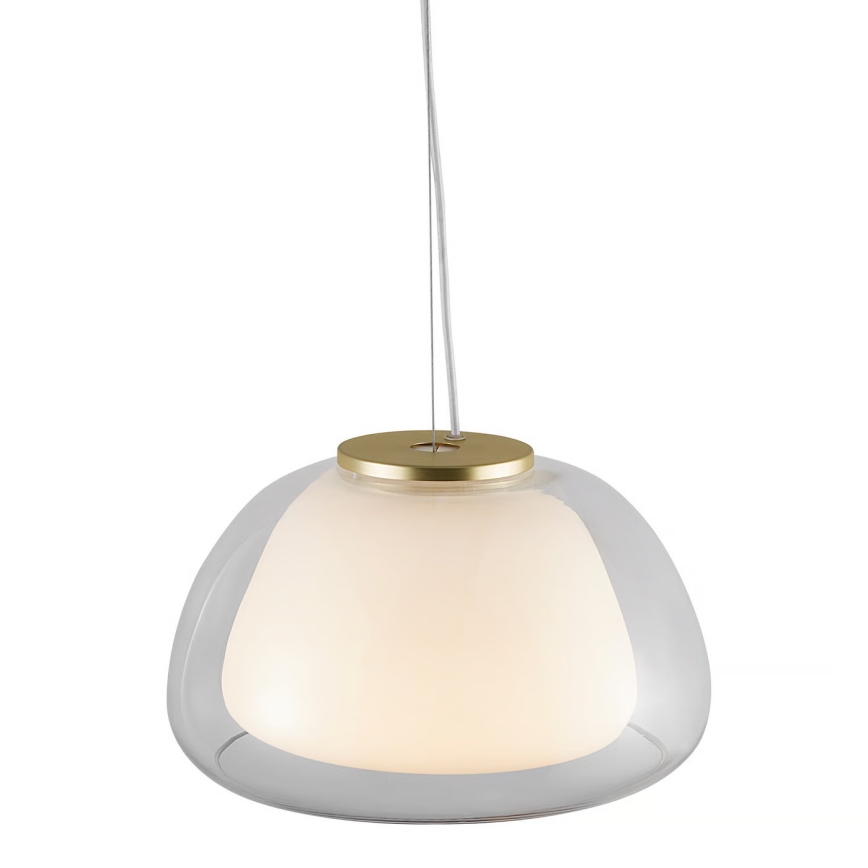 Nordlux - Suspension sur câble JELLY 1xE27/40W/230V blanc/transparent