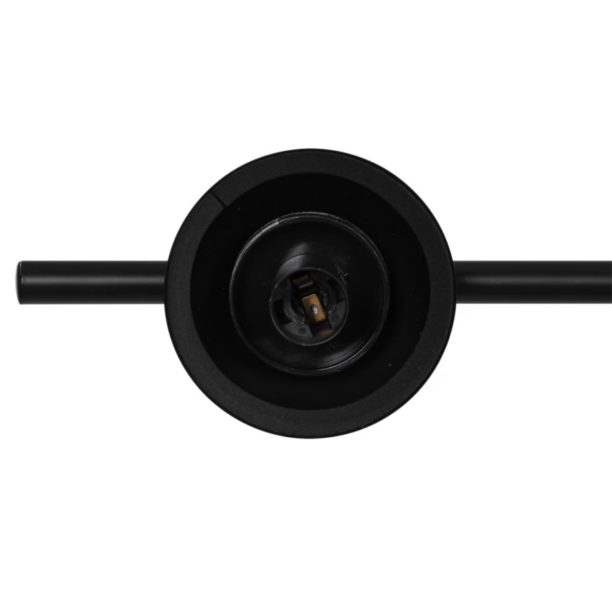 Nordlux - Suspension sur câble LILLY 5xE14/10W/230V noire