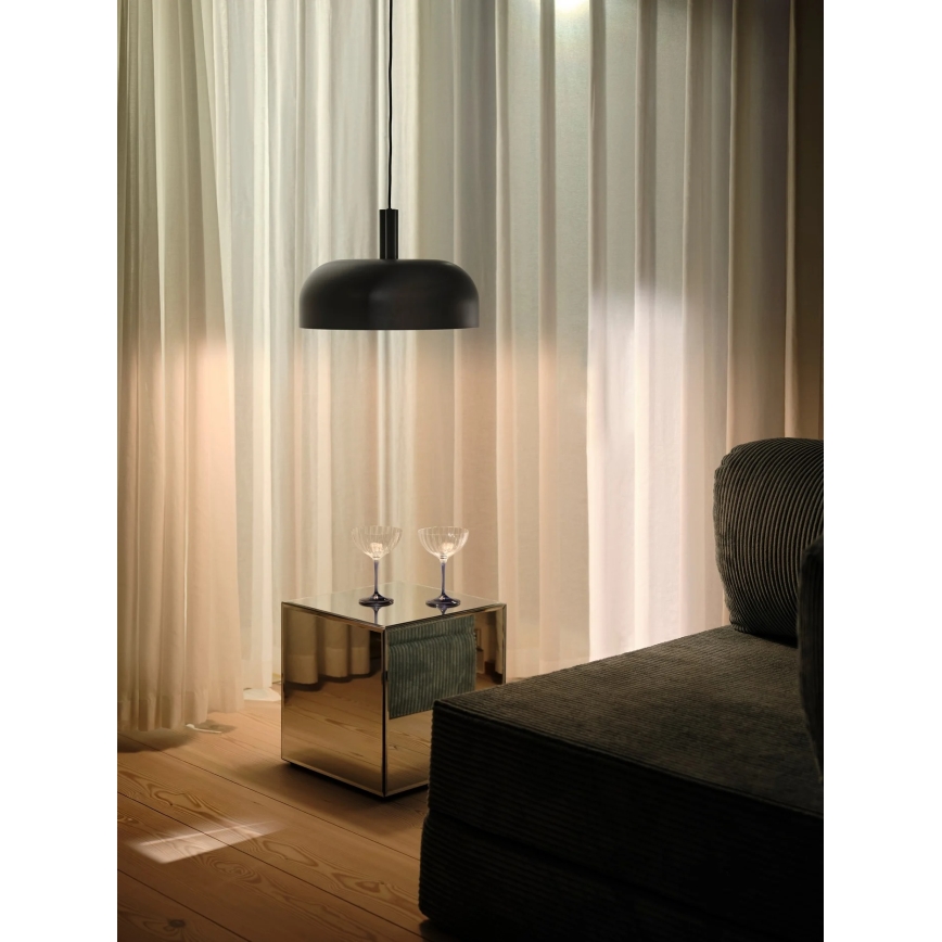 Nordlux - Suspension sur câble SANDRO 1xE27/15W/230V Ø 40 cm noire